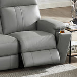 Prospera Home Frasier Top Grain Leather Power Reclining Sofa and Loveseat
