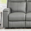 Prospera Home Frasier Top Grain Leather Power Reclining Sofa and Loveseat