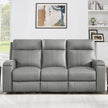 Prospera Home Frasier Top grain Leather Power Reclining Sofa, Loveseat and Chair