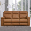 Prospera Home Frasier Top Grain Leather Power Reclining Sofa