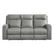 Prospera Home Frasier Top Grain Leather Power Reclining Sofa