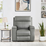 Prospera Home Frasier Top Grain Leather Power Reclining Sofa and 2 Chairs