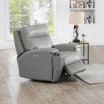 Prospera Home Frasier Top Grain Leather Power Reclining Sofa and 2 Chairs