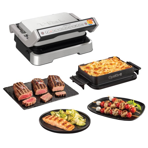 T-fal OptiGrill 4-in-1 Smart Indoor Electric Grill