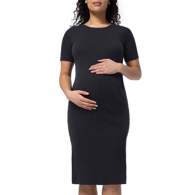 Parasuco Women's Maternity Short Sleeve Dress