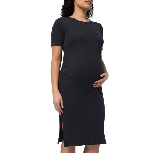 Parasuco Women's Maternity Short Sleeve Dress