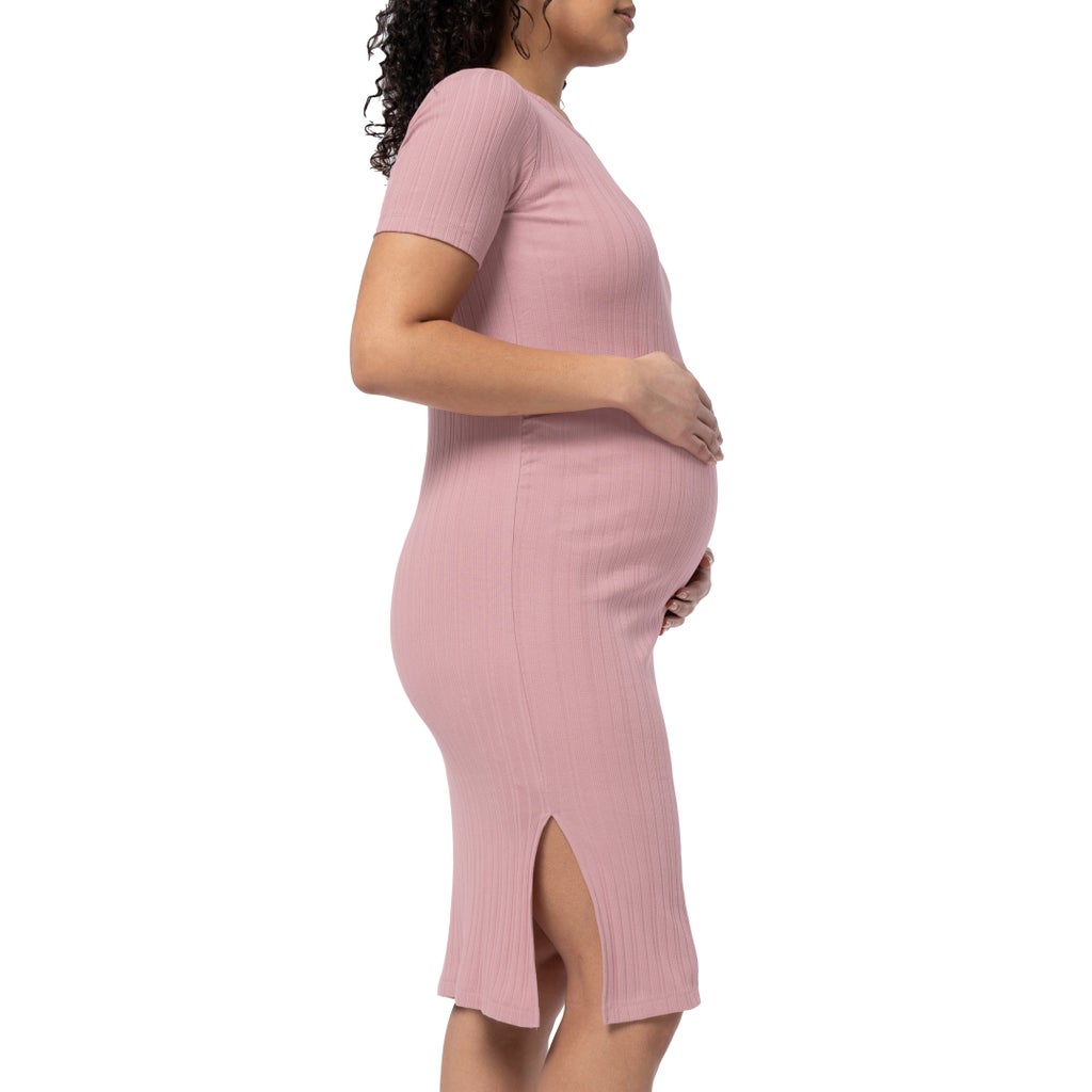 Parasuco Women's Maternity Short Sleeve Dress