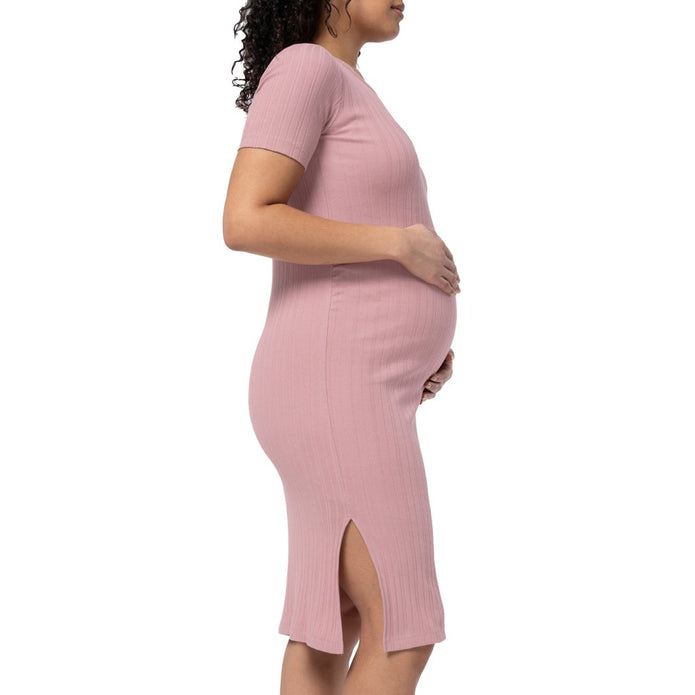 Parasuco Women's Maternity Short Sleeve Dress