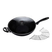 XD Cast Aluminium Wok with Lid and Rack - 31.8 cm (12.5 in.)