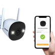 Defender AI POWERED 4K Guard Pro Wi-Fi Plug-in Power Security Cameras, 4-pack