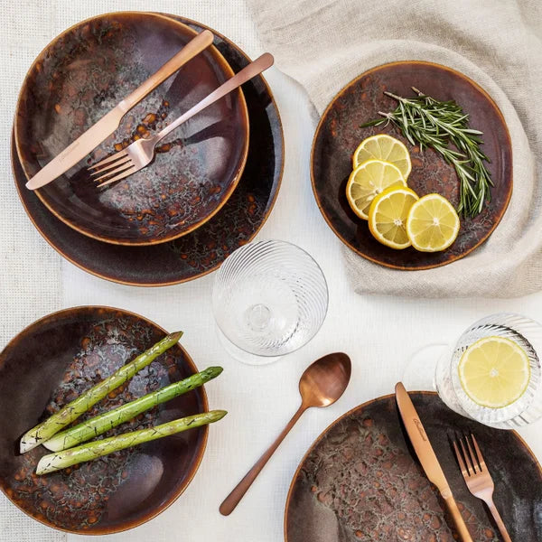 Mesa Ceramics Stoneware Dinnerware, 12-pieces