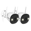 Defender AI POWERED 4K Guard Pro Wi-Fi Plug-in Power Security Cameras, 2-pack