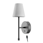 Globe Electric Wireless Rechargeable Wall Sconce, 2-pack