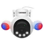 Defender AI POWERED Sentinel 4K Wired 8 Channel NVR Security System with 4 PTZ Cameras