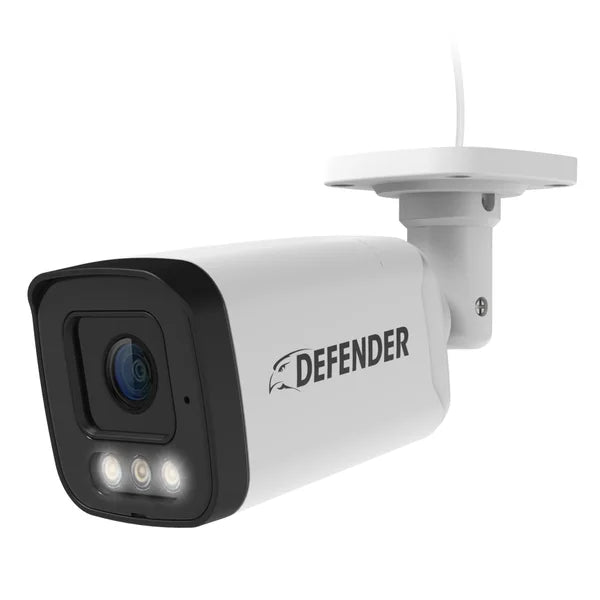 Defender AI POWERED Sentinel 4K Ultra HD Wired 8 Channel PoE NVR Security System with 8 Metal Cameras with 1 TB HDD