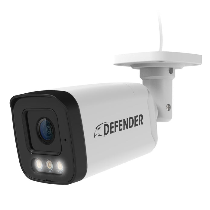 Defender AI POWERED Sentinel 4K Ultra HD Wired 8 Channel PoE NVR Security System with 8 Metal Cameras with 1 TB HDD
