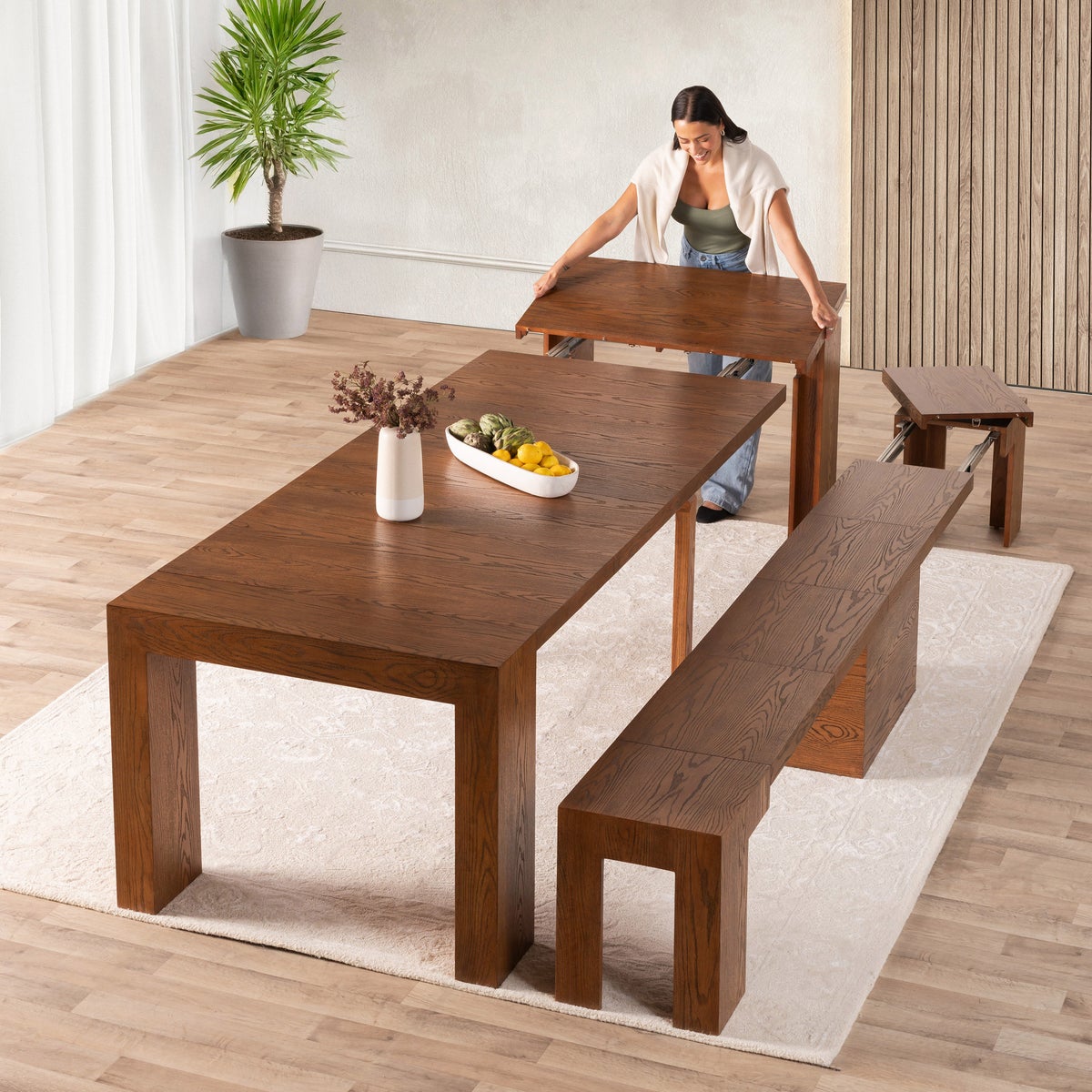 Transformer Table with Bench