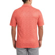 Sunice Men’s Short Sleeve Printed Textured Polo