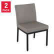 Amisco Drift Dining Chair, 2-pack