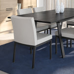 Amisco Drift Fabric Dining Chair, 2-pack