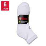Wilson Men’s Pickleball Socks, 6-pair