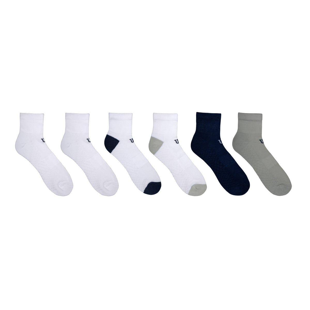 Wilson Men’s Pickleball Socks, 6-pair