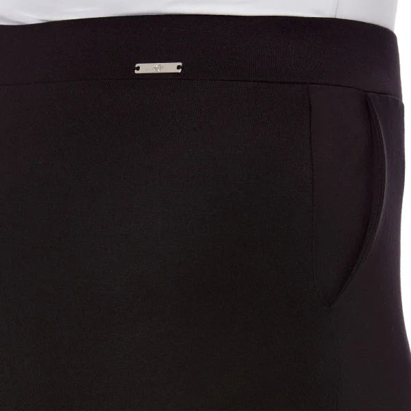 S.C. & CO. Women’s Pull-on Knit Ponte Crop Gaucho