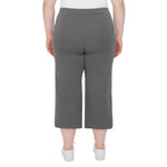 S.C. & CO. Women’s Pull-on Knit Ponte Crop Gaucho