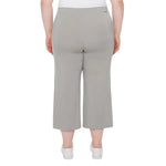 S.C. & CO. Women’s Pull-on Knit Ponte Crop Gaucho
