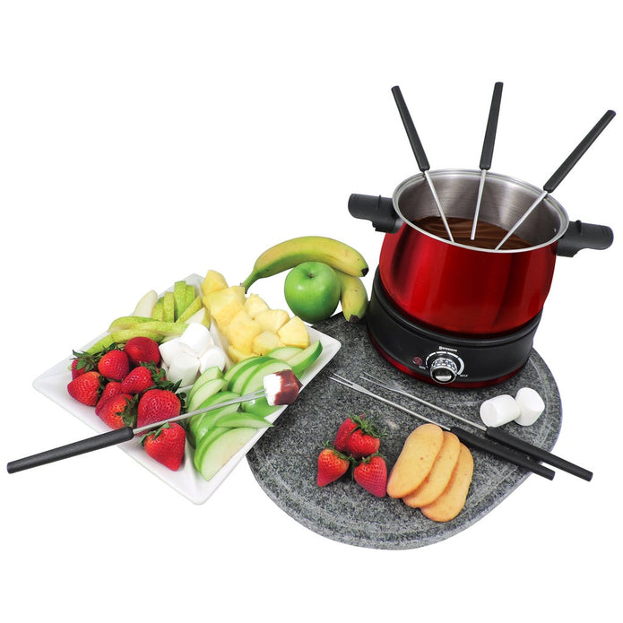 Swissmar Arolla 10 Piece Electric Fondue Set