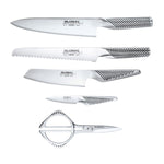 Global Takashi Knife Block Set, 6-piece