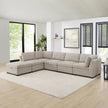 Thomasville Tisdale 6-piece Fabric Sectional with Storage Ottoman