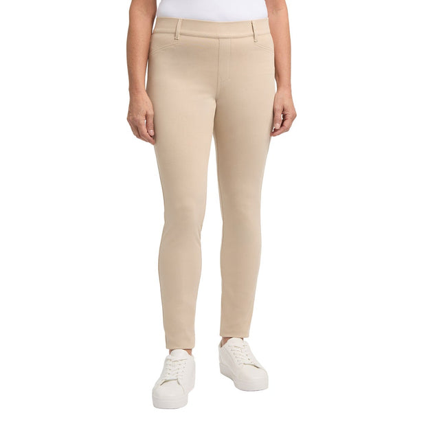Stormpack Sunice Women's High Rise Pull On Stretch Pant - Beige