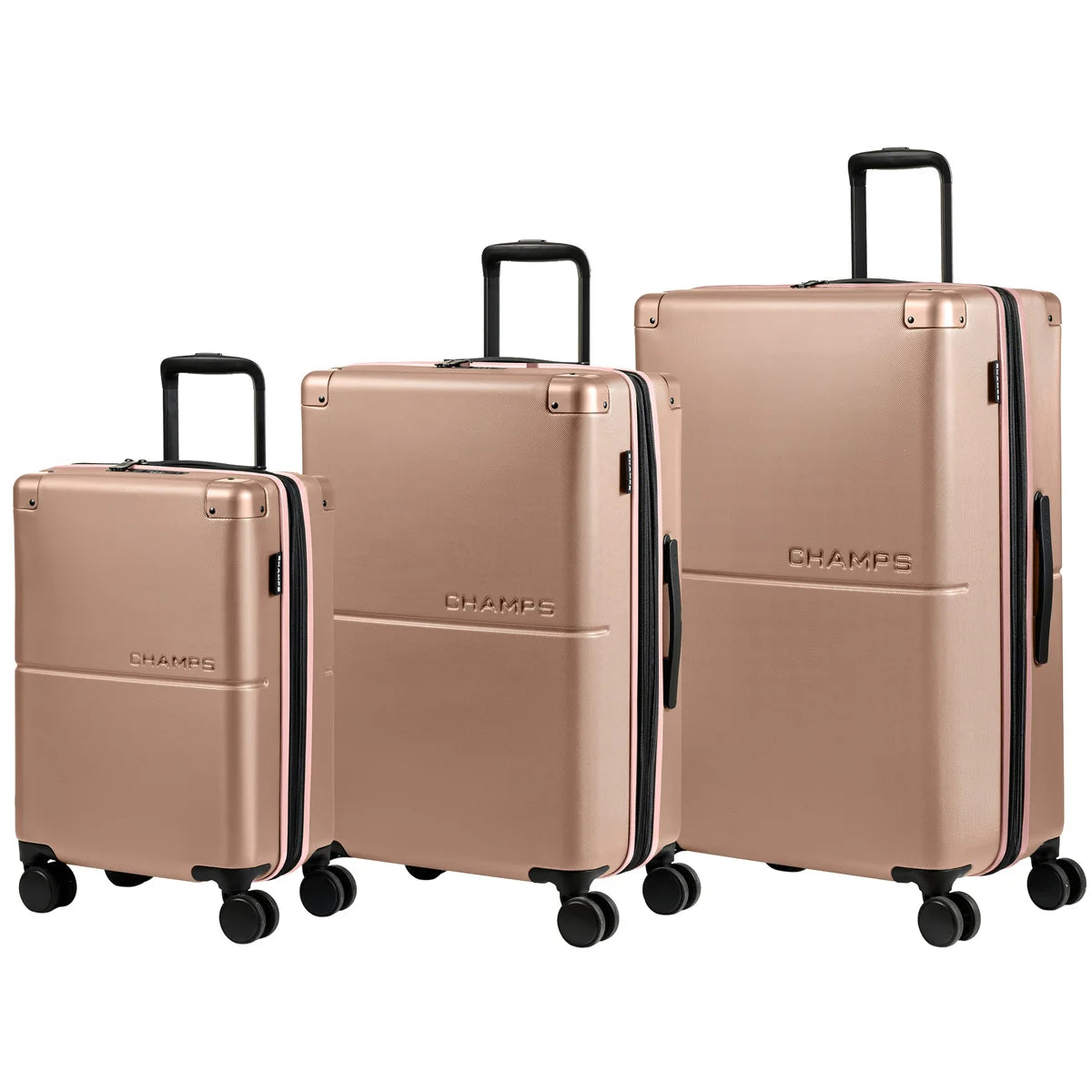Champs Earth Collection 3-piece Hardside Set