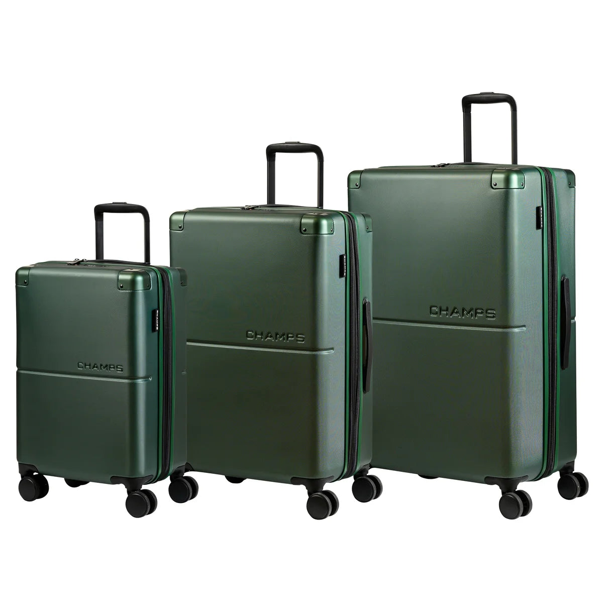 Champs Earth Collection 3-piece Hardside Set