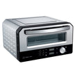 Culinary Chef High Temperature Indoor Pizza Oven with Digital Screen, Stainless Steel
