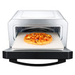 Culinary Chef High Temperature Indoor Pizza Oven with Digital Screen, Stainless Steel