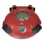 Culinary Chef Electric 12 in. Pizza Oven with Adjustable Heat Control and Removable Pizza Stone