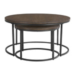 Bayside Furnishings 2-piece Nesting Table Set, 80 cm (31.5 in.) and 52 cm (20.5 in.)