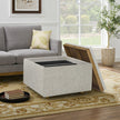 Thomasville Large Fabric Storage Ottoman