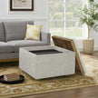 Thomasville Large Fabric Storage Ottoman