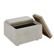 Thomasville Large Fabric Storage Ottoman