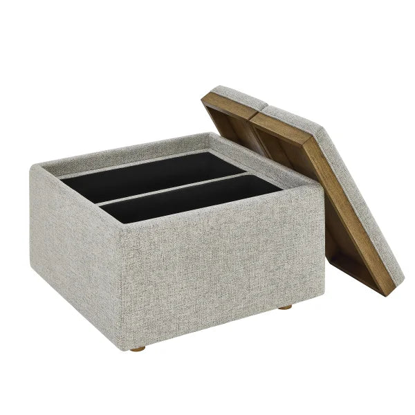 Thomasville Large Fabric Storage Ottoman