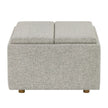 Thomasville Large Fabric Storage Ottoman