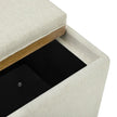 Thomasville Small Fabric Storage Ottoman