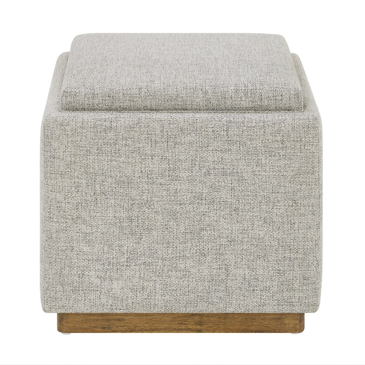 Thomasville Small Fabric Storage Ottoman