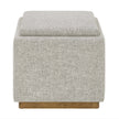 Thomasville Small Fabric Storage Ottoman