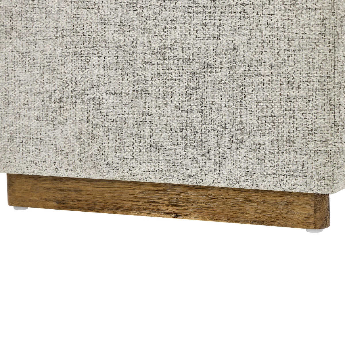 Thomasville Small Fabric Storage Ottoman