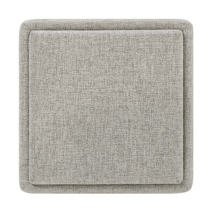 Thomasville Small Fabric Storage Ottoman