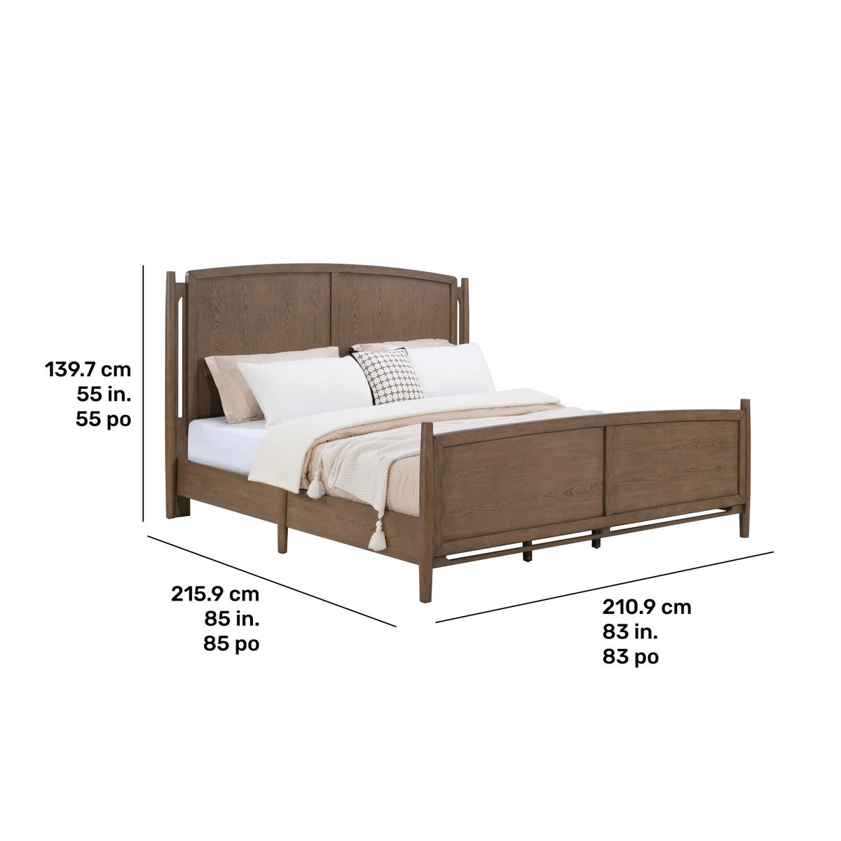 Flexsteel Vienna Platform Bed